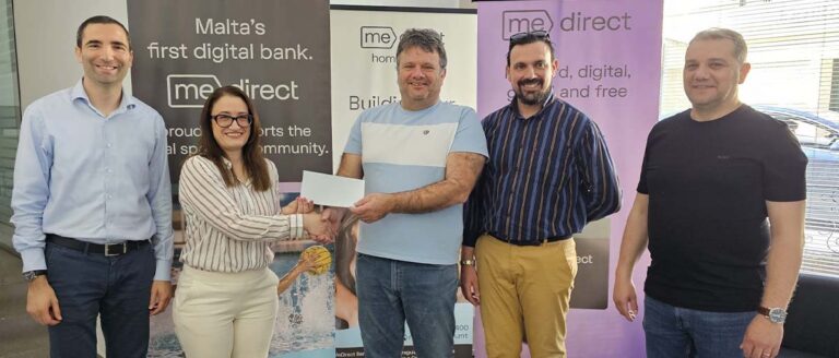 MeDirect, Malta’s first digital bank, has renewed its sponsorship of Otters ASC, the only waterpolo club in Malta.